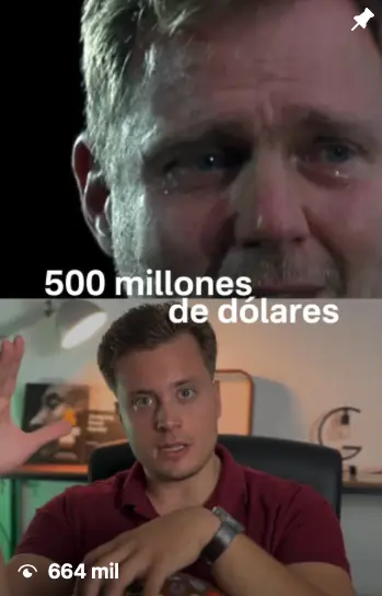 Reel con 664 mil reproducciones